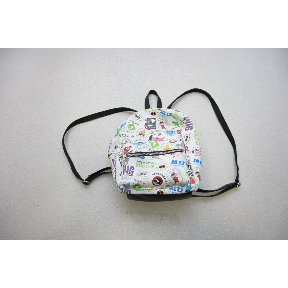 Disney Pixar Mini Backpack Womens OS Toy Story Monsters Inc Nemo Excellent